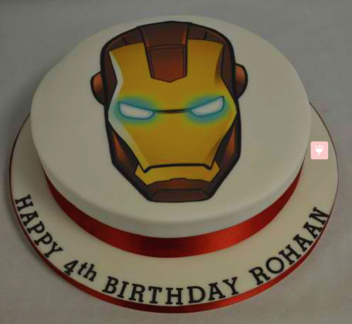 Iron Man Cake